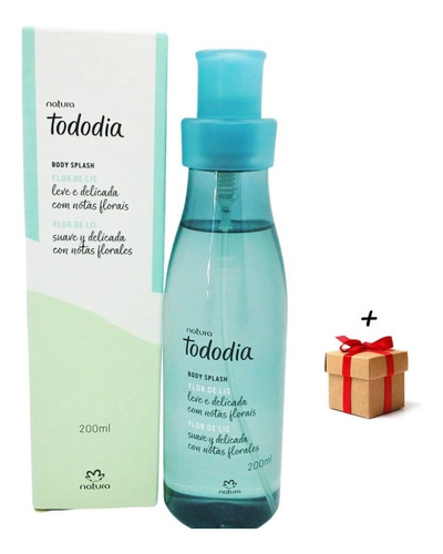 Body Splash Spray Natura Tododia Flor De Lis + Regalo