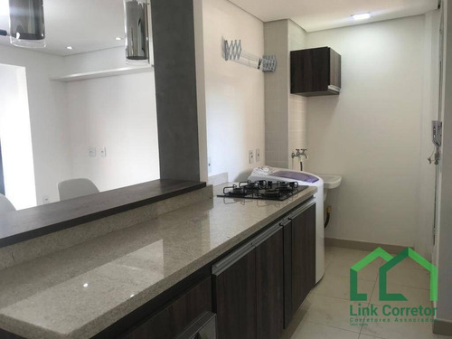 Imagem 6 de 15 de Apartamento De 1 Dormitório No Cambuí - Piscina- Sacada - Elevador - Garagem - Ap2215