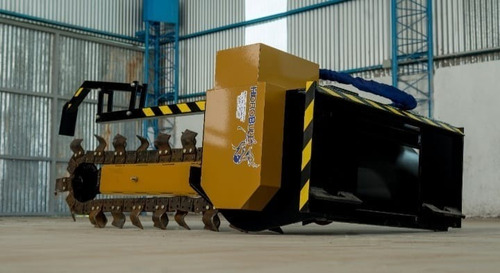 Zanjadora 1200 Hidrobull- Implemento Minicargadora Bobcat