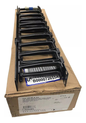 Organizador De Cabo Siemon Hcm-4-1u Horizontal 19