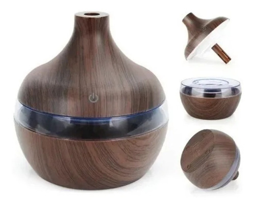 Humidificador Difusor Aromatizador Luz Led 7 Colores