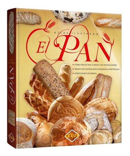 Libro Atlas Ilustrado Del Pan Panadería Recetas