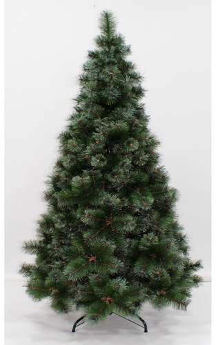 Árbol De Navidad Pino Napoles 1.80m Verde 338 Ramas Frondoso