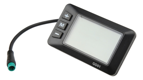 Pantalla De Bicicleta Eléctrica 36v 48v Lcd Gd01 Display 5 P