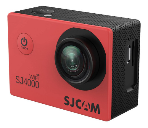 Imagem 1 de 1 de Câmera de vídeo Sjcam SJ4000 WiFi Full HD NTSC/PAL vermelha