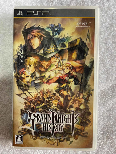 Psp Grand Knight History Original Japonês Usado Raro!