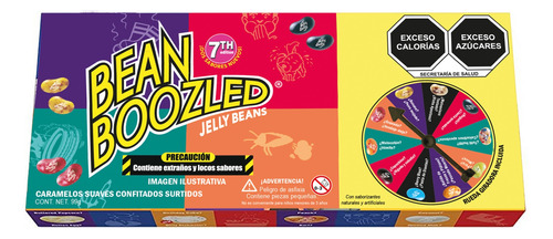 Jelly Belly Bean Boozled Spinner  Ruleta 99 Grs.