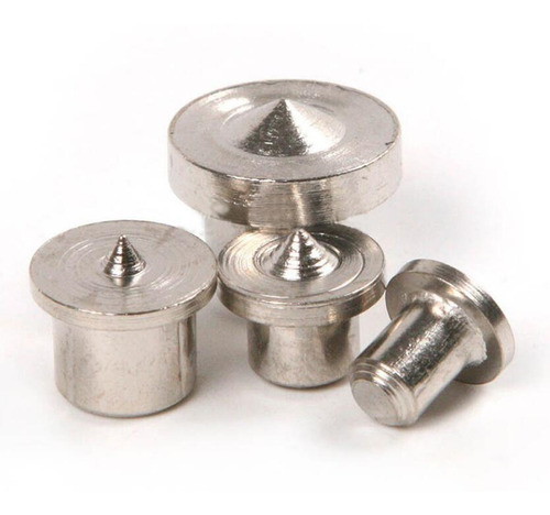 Juego De 8 Puntas De Madera Con Clavija Central De 6 Mm A 13