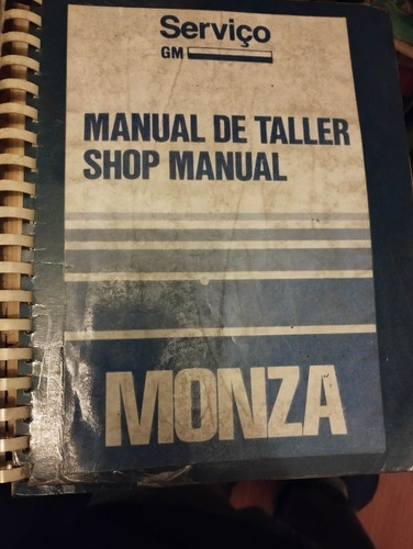 Manual De Taller Chevroelt Monza Despiece Original Impreso