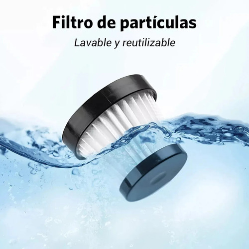 Aspiradora De Mano Portatil Para Automovil Y Hogar