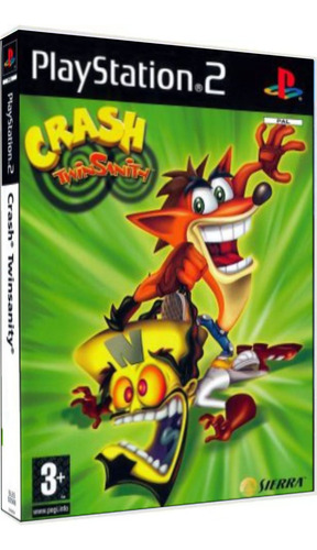 Jogo Crash Twinsanity P/ Ps2 - Leia A Descrição