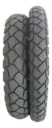 Par Pneu Nx Xr 200 110/80-18 + 90/90-21 Technic T & C Plus