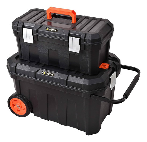 Caja Tipo Baul C/ruedas 24 C/caja Herramientas 20 Tactix