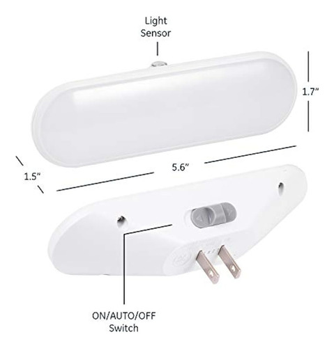 Ge 46707 Barra De Luz Led Ultrabrite, 100 Lúmenes, Enchufabl