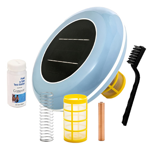 Waggs Ionizador Solar Piscinas Pileta Anti Sarro y Bacterias 150.000 Lts IONI01 Azul