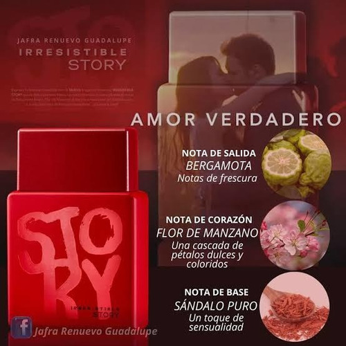 irresistible story jafra precio