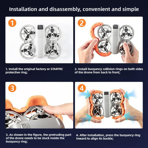 Anillo Protector Anticolisión Flotante Para Dji Neo Drone