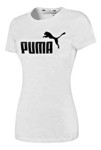 Playera Deportiva Dama Puma 587087-02 Blanco 083-470 T8