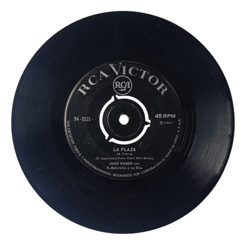 Vinilo Single De Juan Ramon - Algo Tonto - ( Q104 (Usado)