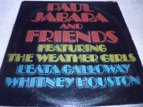 Disco Vinyl 12'' Importado De Paul Jabara And Friends (1983)