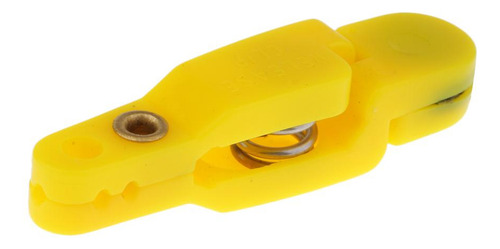 Clips De Liberación A Presión De 2 Piezas Rojo Amarillo
