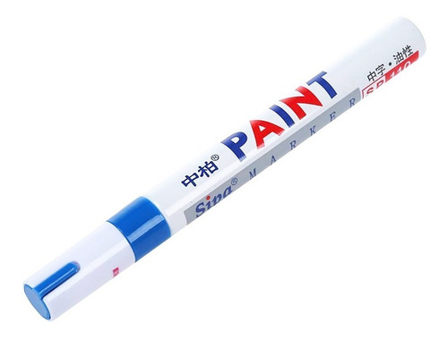 Marcador De Pintura Sipa Paint Sp110 (101) Azul 12 Pzas