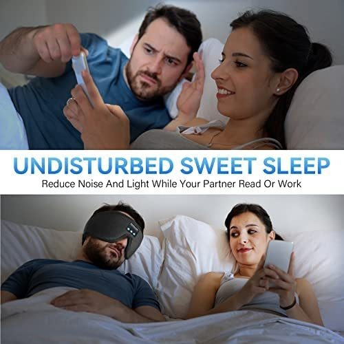 Auriculares Para Dormir Bluetooth 50 Inalámbrico 3d Máscara