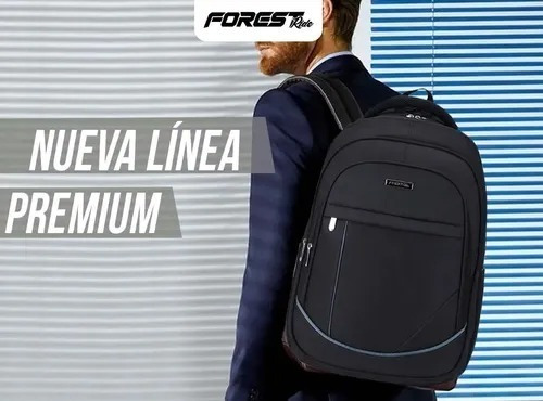 Imagen 8 de 10 de Mochila Porta Notebook Tablet 17 Smart Usb Reforzada Calidad