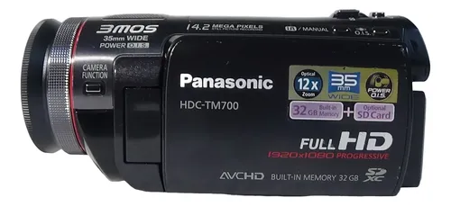 Filmadora Panasonic Hdc-tm700 Para Gravar Futebol Esporte