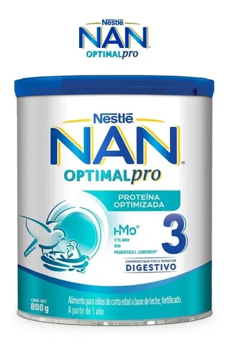 comprar Nestle Nan Optimal Pro - 800 Grs - Etapa 3 (a Partir 1 Año)