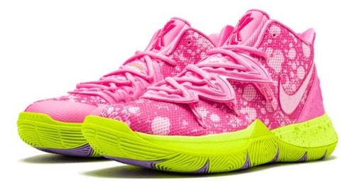 Tenis Edición Especial Bob Esponja Kyrie 5 Patricio Estrella Bolsa (Usado)