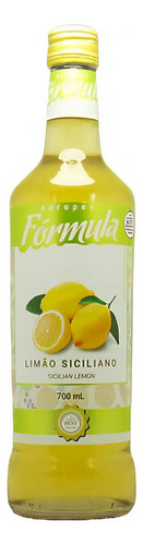 Xaropes Fórmula 700ml - Sabores Diversos Sabores Limão Siciliano