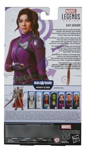 Figura Marvel Legends Series - Kate Bishop Hawkeye / Diverti