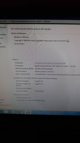 Imagen 2 de 3 de Computadora De Mesa