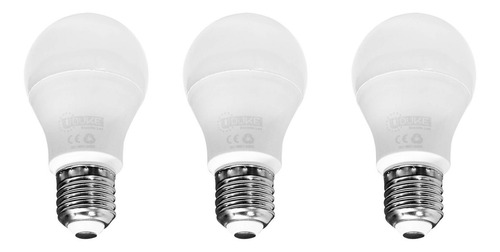 Combo X 3 Bombillos Led 12w Uduke Luz Dia Multivoltage