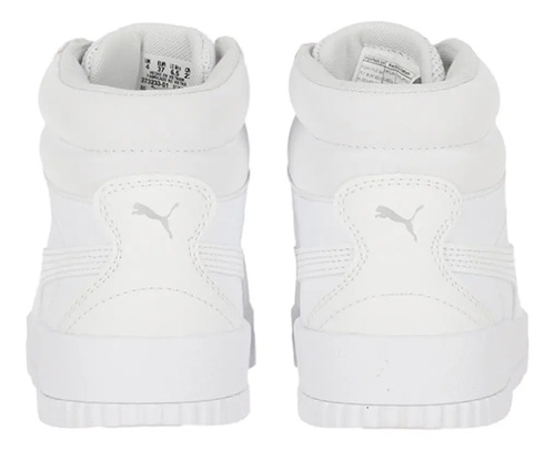 Zapatilla Puma Carina Mid Mujer White | Cuotas sin interés