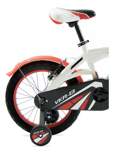 Bicicleta Benotto Cross Vkr-13 R16 1v Niño Frenos V Acero Color Negro/blanc/roj Tamaño Del Cuadro Unitalla Tamaño Unitalla