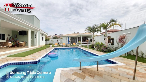 Imagem 4 de 30 de Casa A Venda Em Peruibe Com 820 M2 De Terreno Piscina Em Bairro Nobre 4 Suites - Ca01373 - 68092440