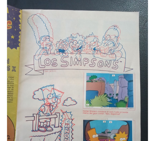 Album Figuritas Los Simpsons 1992 Incompleto (111 Pegadas)