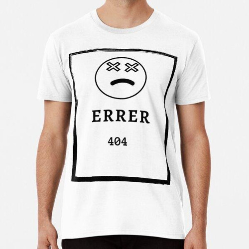 Remera Computer Tech 404 Error Not Found Camiseta Regalos De