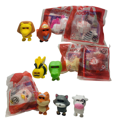 Adopt Me Mcdonalds 2024 Colección Completa - 12 Juguetes (Usado)