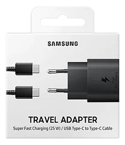 Cargador Original Samsung Carga Rapida 25w