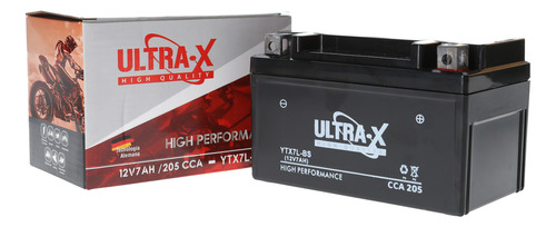 Bateria Ytx7l-bs Para Motos 12 V 7 Ah