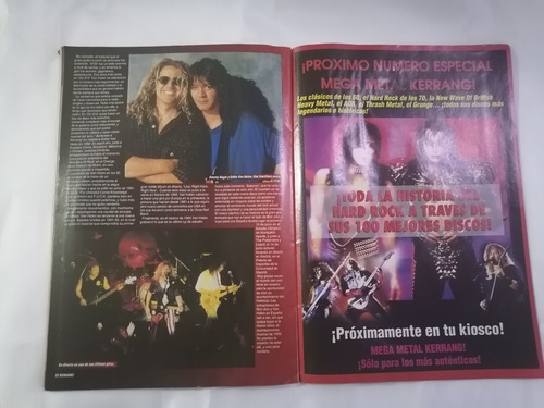 Bon Jovi Revista Kerrang 1995 Importada Reportaje These Days (Usado)