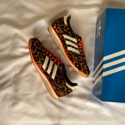Adidas Sl72 Leopardo No Samba 3.5 Mx Talla Mujer
