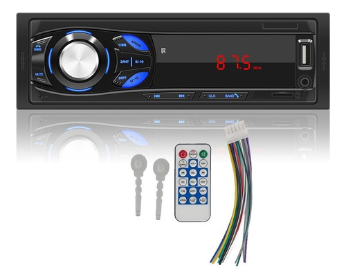 Reproductor De Mp3 Podofo Para Radio De Coche, 12 V, Con Blu