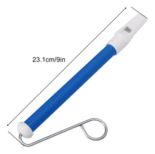 Instrumento Musical, 2 Peças, Slide Whistle, Abs, Metal, Saf