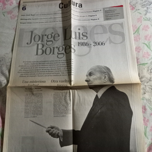 Jorge Luis Borges Una Misteriosa Amistad Otra Vuelta De Tuer