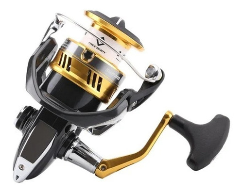 Carretel molinete Shimano Sahara FI SH4000XGFI direito/esquerdo color preto
