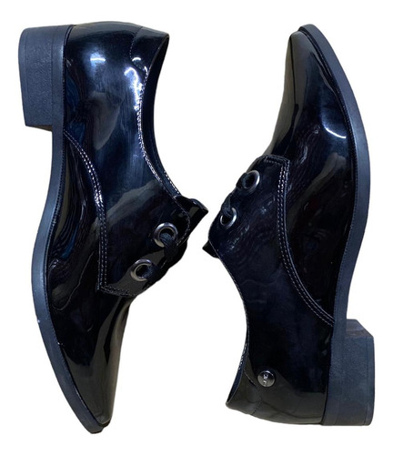 Zapatos Punta Fina Para Dama Simil Cuero Manock Brasil